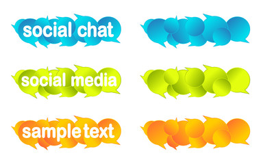 NUBE DE GLOBOS PARA TEXTO