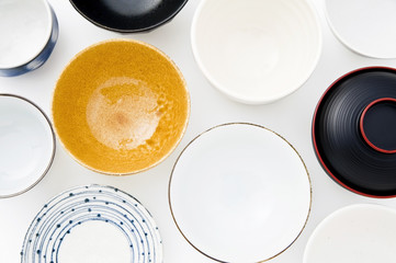 陶器製の和食器