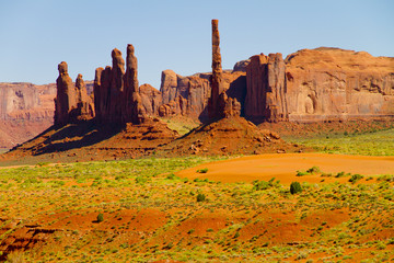view of Monument Valley, Utah, USA