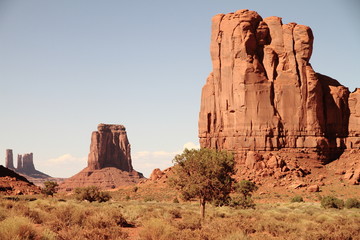 Fototapeta premium view of Monument Valley, Utah, USA