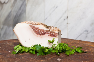 Famous Italian Lard from Colonnata