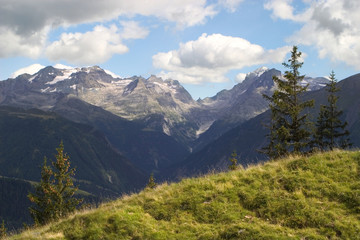 Fototapeta na wymiar Alps - Switzerlnand - cloud