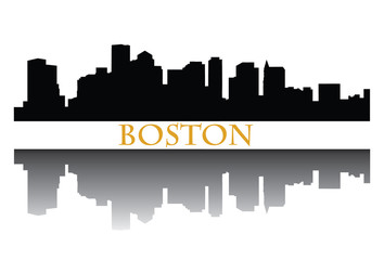 Fototapeta premium Boston skyline