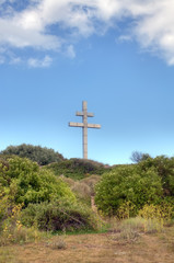 Croix de Lorraine à Courseulles-Sur-Mer
