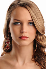 Fototapeta premium Portrait of Young Blond