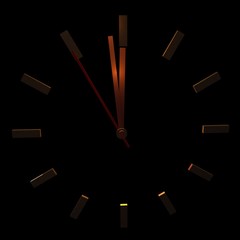 Uhr Zeit vergehen