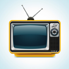 Vector retro TV XXL icon © Taras Livyy