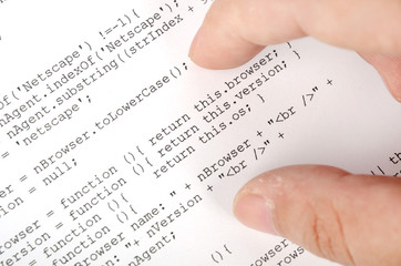 Obraz premium html code