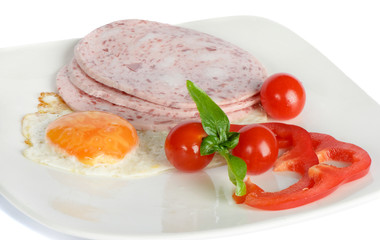 Eggs and vegetables