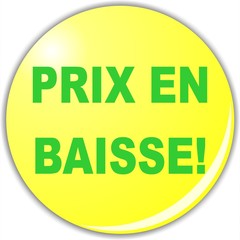 bouton prix en baisse