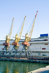 Fototapeta premium Marine port