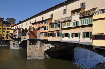Fototapeta na wymiar Most Vechio w Florenz