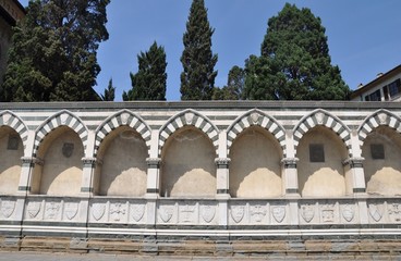 Fototapeta na wymiar Santa Maria Novella w Florenz