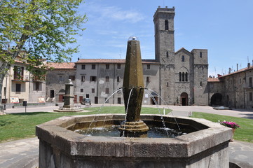 Abbadia San Salvatore in der Toskana