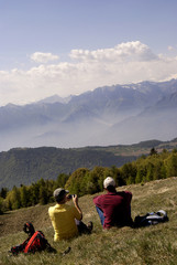 Fototapeta premium Mountain Man