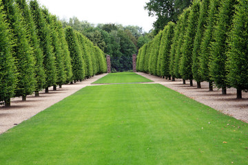 Terassengarten im Kloster Kamp