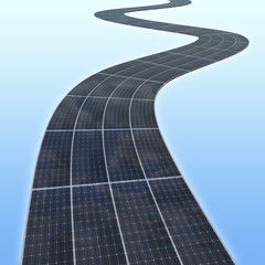 solar panels highway