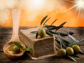 handmade olive oil soap