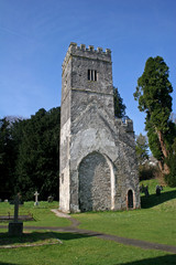 Fototapeta na wymiar church tower, Dartington