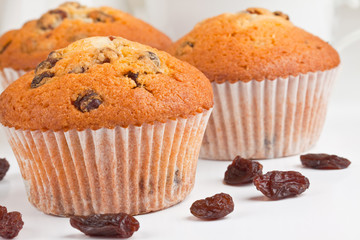 Breakfast with muffins