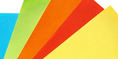 Obraz premium Coloured paper