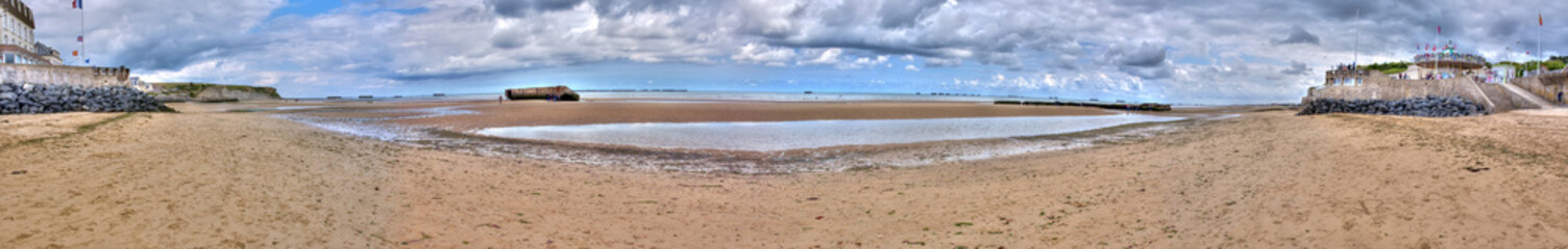 Arromanches - Panorama 180° HDR
