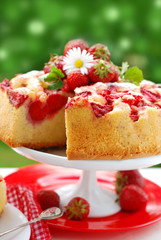 strawberry cake