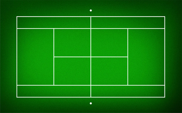 tennis court . Grass court