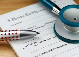 Teal Blue Stethoscope