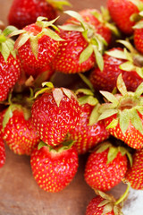 fresh strawberries