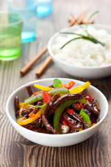 beef stir-fry