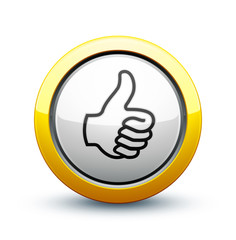 icône pouce haut ok