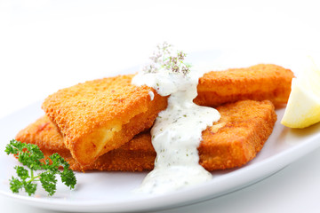 Coalfish with remoulade