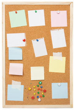 Cork notice board