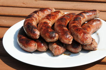 echte thüringer Rostbratwürste