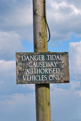 Tidal causeway