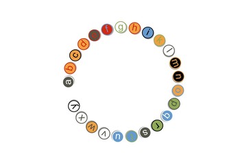 Lettere in ordine alfabetico