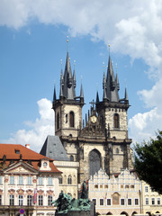 Fototapeta premium Church of Our Lady before Tyn, Prague