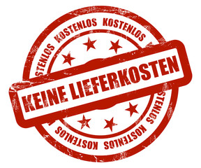 Sterne Stempel rot rt KEINE LIEFERKOSTEN