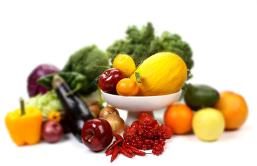 Fruits and vegetables