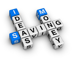 ideas saving money crossword