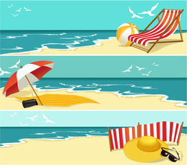 Summer banners