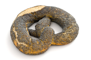 Laugenbrezel mit Mohn