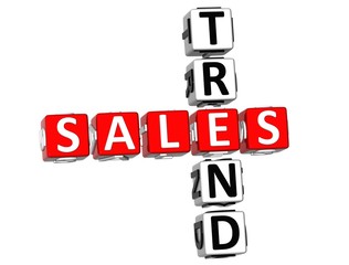 3D Sales Trend Crossword