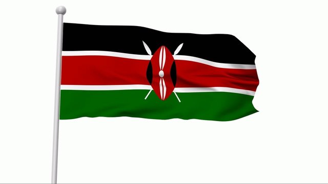 Fahne Kenia NTSC