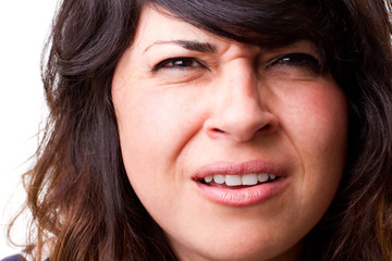 Confused woman