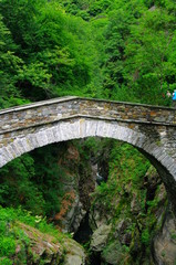 Schlucht mit Brücke 7