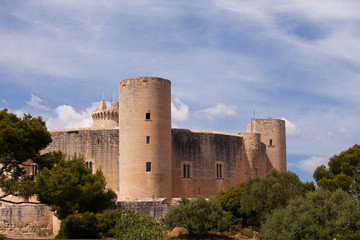 Fototapeta na wymiar Bellver Castle, Palma, Majorca