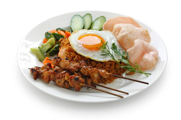 nasi goreng , indonesian fried rice dish