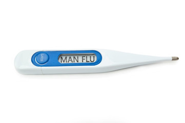 Man Flu concept